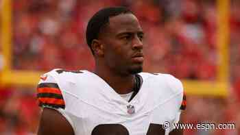 Browns' Chubb has 1st of 2 surgeries on knee