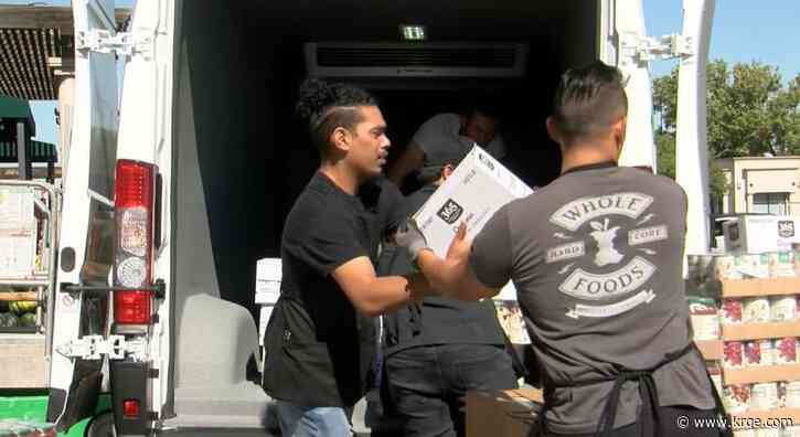 Roadrunner Food Bank takes in Whole Foods donation