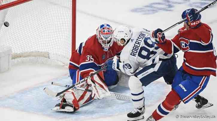 Maple Leafs remain hot, knock off Canadiens 3-1