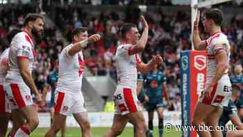 Super League: St Helens 16-8 Warrington Wolves - Saints keep hopes of fifth consecutive title alive