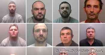 Faces of all 42 North East criminals jailed in September 2023 and a rundown of their crimes