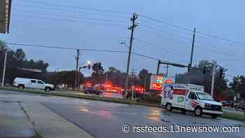 Virginia Beach trailer park catches fire early Friday morning