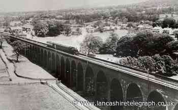 Whalley Arches photo shows last passenger train in 32 years