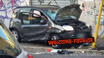 Paura tra Tufello e Montesacro: prima l'inseguimento, poi abbatte un palo della luce