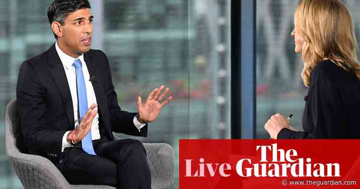 Rishi Sunak refuses to commit to tax cuts after Gove says they should happen before election – UK politics live