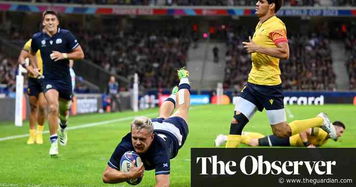 Darcy Graham runs in four as Scotland roar to 12-try rout of Romania