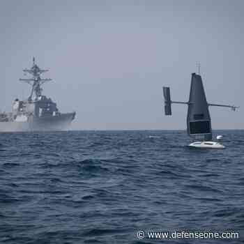 Navy’s 2-year-old robot task force eyes more AI