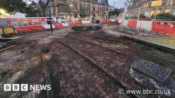 Sheffield: Fargate tram tracks discovery a 'window to the past'