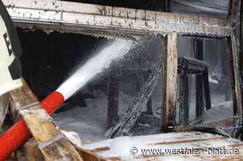 Großbrand in Herford: Das sagt der Firmeninhaber