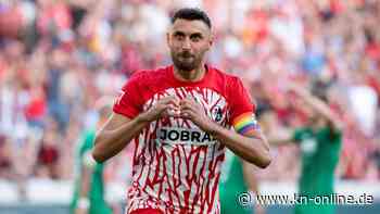 Im Liveticker: Kalte Dusche für Augsburg - Grifo bringt Freiburg per Elfmeter in Front