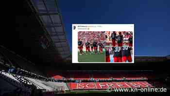 Freiburg-Profis tragen spezielle Aufwärmshirts: Geste für Kapitän Günter