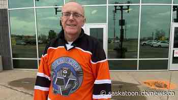 'Team Bruce': Sask. man honoured by hockey team with special jersey