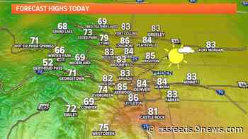 Wrapping up the weekend windy and warm but cooler weather and chances for showers returns next week