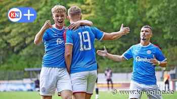 Holstein Kiel II gewinnt beim VfB Oldenburg 2:0 und grüßt von ganz oben