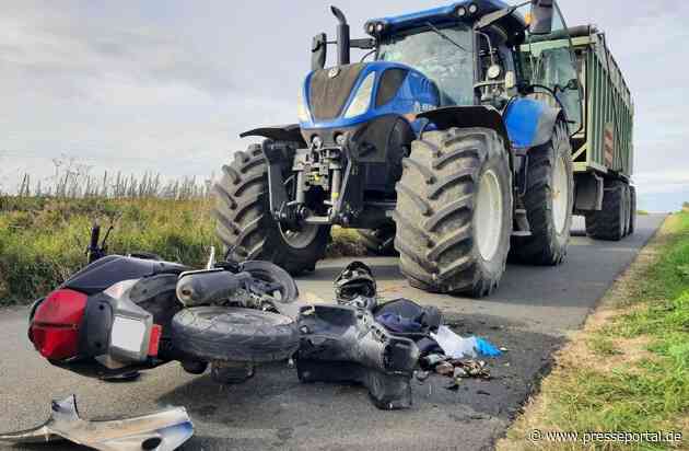 POL-HI: Mobiltelefon und Alkohol am Steuer führen zu schwerem Verkehrsunfall