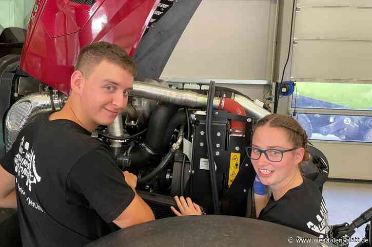 Junge Fachkräfte trainieren in Steinhagen für die große Show bei der Agritechnica