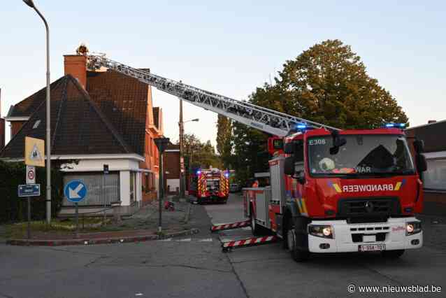 Vogelnest veroorzaakt schoorsteenbrandje