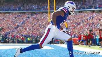 Bills racking up the touchdowns vs. Dolphins