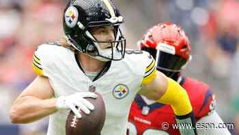 Steelers' Pickett (knee) exits loss in third quarter
