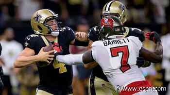 Carr plays despite injury but struggles in defeat