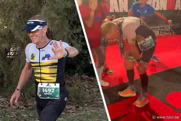 Hij doet het! Onze Ironman bereikt na ruim 12 uur de finish in Barcelona