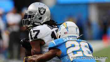 Raiders' Davante Adams makes history by reaching 10k career receiving yards, gives update on shoulder injury