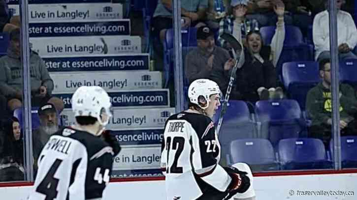 WHL roundup: Giants come up big, beat visiting Wild 6-2