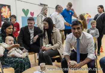 Rishi Sunak paid a visit to Burnley Boys' and Girls' Club