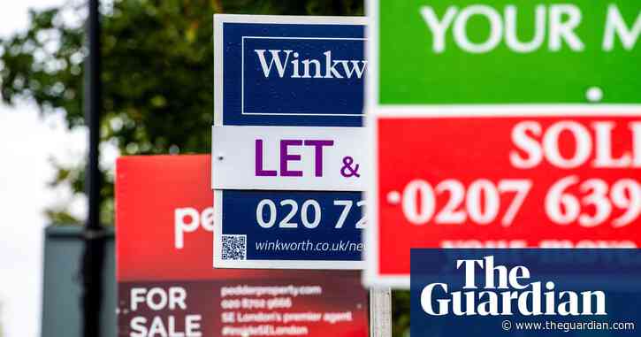 UK house prices drop 5.3% with falls in every region, says Nationwide
