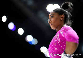 Simone Biles returns to the world gymnastics championships this week. She has a new vault and a new mindset.