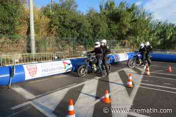 Durant cinq jours, les jeunes vont s'initier à la bonne pratique des deux-roues motorisés à Antibes