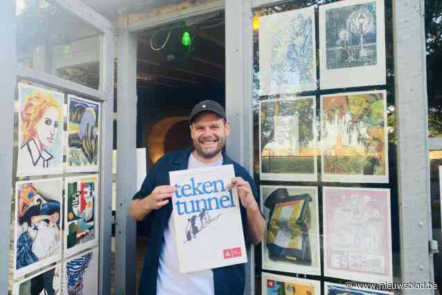 Laureaten van illustratiewedstrijd Tekentunnel fleuren voetgangerstunnel op: “Er hangt ontzettend veel kwaliteit aan de muren”