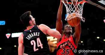 Raptors centre Christian Koloko out indefinitely