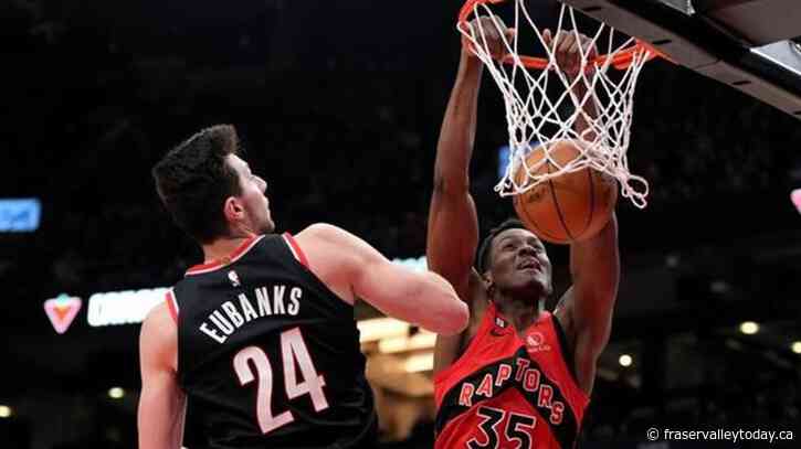 Raptors centre Christian Koloko out indefinitely with respiratory issues