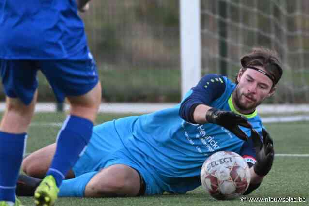 VK Holsbeek-doelman Jasper Uytterhoeven pakt rode kaart na welgeteld één minuut: “Misschien geel, maar het was toch zeker geen uitsluiting waard”