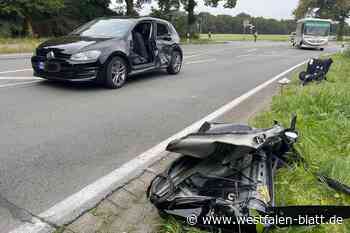 Herford: Laarer Straße nach schwerem Unfall gesperrt