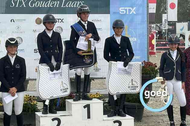 Amazone Mona-Marie (13) uit Zonhoven behaalt zilver in Gouden Laars