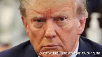 Trump vor Gericht: Foto zeigt Ex-Präsidenten auf Anklagebank