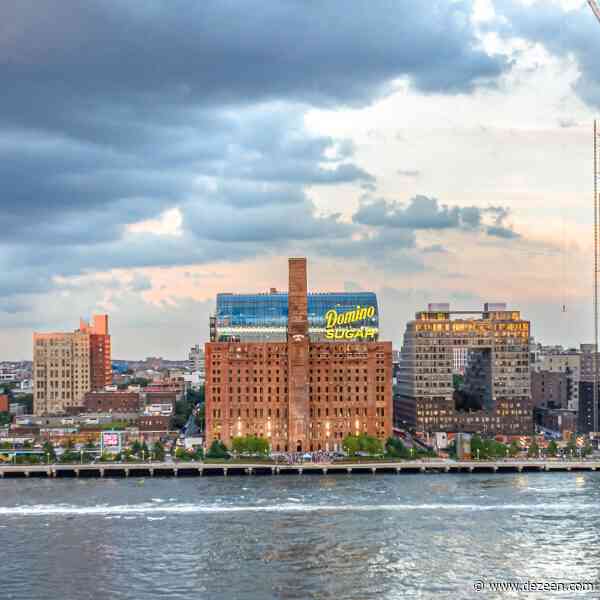 PAU places vaulted glass structure in shell of Brooklyn's Domino Sugar Refinery