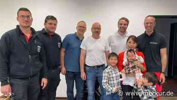 Säugling gerettet: Echinger BRK-Helfer erleben freudiges Wiedersehen mit der kleinen Nina