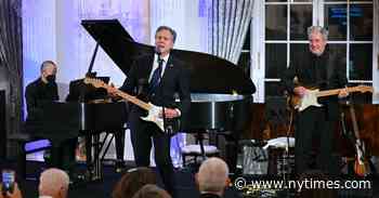 Secretary of State Blinken Plays the Guitar to Launch “Music Diplomacy” Initiative