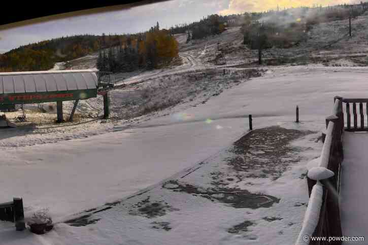 Southern Utah Skier Makes First Turns Of The Season