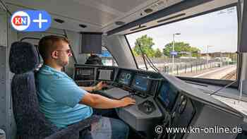 Erixx in Kiel: So fährt es sich im neuen Akku-Zug nach Kiel-Oppendorf