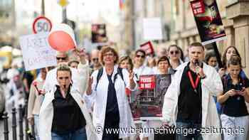 Praxen geschlossen: Ärzte-Protest gegen Gesundheitspolitik