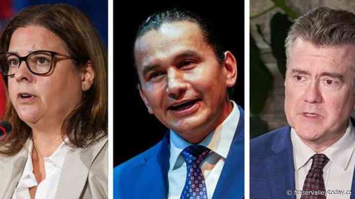 Major events over the course of the Manitoba election campaign