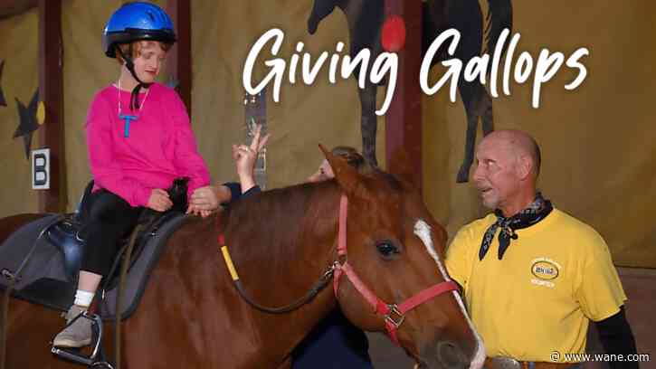 Volunteer gives gallops and smiles at Camp Red Cedar