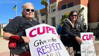 City of Prince Albert inside workers back on strike after derailed contract vote