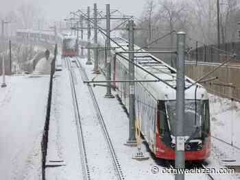 City mulls anti-ice strategies to prevent winter stoppages on Ottawa's LRT