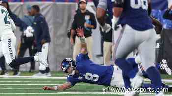 Daniel Jones' prime-time horrors continue vs. Seahawks: Giants QB with worst record under lights since 1970