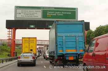 RECAP: A12 crash involving car and lorry blocks lane